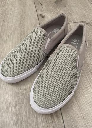 Мокасины мужские asos grey1 фото