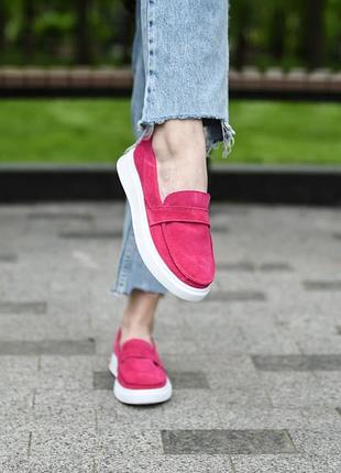 Замшевые / кожаные лоферы 6 цветов!