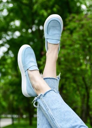 Замшевые / кожаные лоферы 6 цветов!