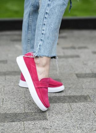 Замшевые / кожаные лоферы 6 цветов!