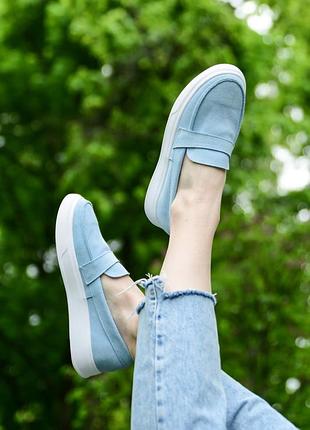 Замшевые / кожаные лоферы 6 цветов!