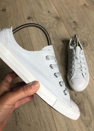 Кеды белые converse (оригинал) р. 37