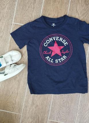 Футболка converse. котон.