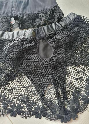 Комплект набір бюст трусики стрінги з відкритим доступом бюстьє пеньюар рольові ігри корсе...