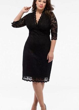 Кружевное платье l-xl