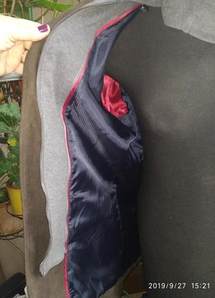 Мужской пиджак с капюшоном zara 52-54 размера10 фото
