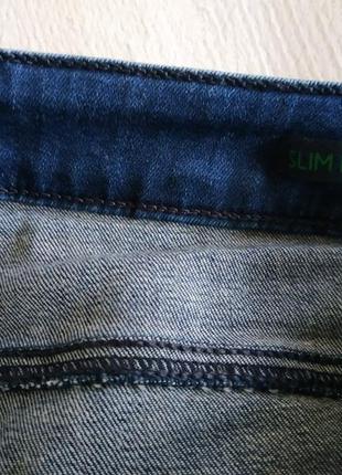 🔝🆕benetton джинси 👉slim low crotch👖👖👖w31/l-xl super10 фото