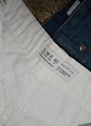 Белые шорты / джинсовая юбка5 фото