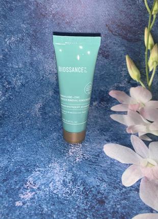 Biossance squalane + zinc sheer mineral sunscreen spf 30 pa +++ солнцезащитный крем для лица