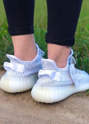 Жіночі кросівки 🔥adidas yeezy boost 350 v2 white 11 reflective