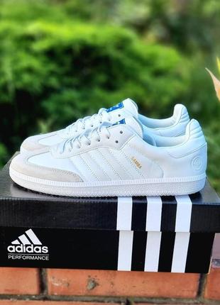 Мужские кроссовки adidas samba og white 40-41-42-43-44-45