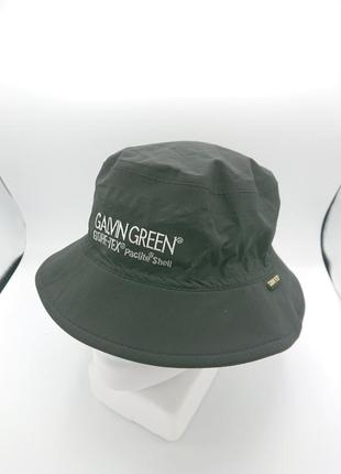 Чорний водонепроникний капелюх gore-tex pіaclite shell galvin green ant