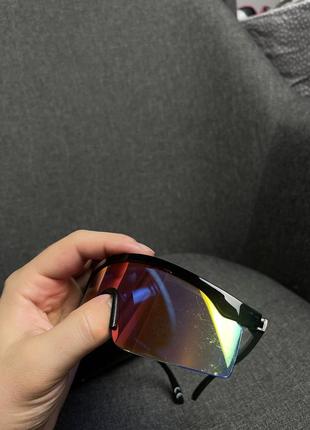 Стильні окуляри asos design wrap visor fashion glasses5 фото