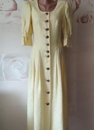 Роскошное льняное платье feelings