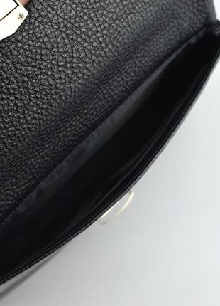 Мужской кожаный клатч кошелек на защелке, маленькая деловая сумочка клатч из натуральной кожи6 фото