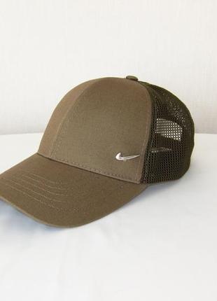 Кепка бейсболка котонова літня з сіткою   nike 00722