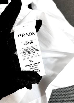 Котонова сорочка 👔 prada 🤍2 фото