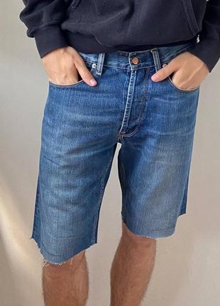 Мужские джинсовые шорты straight fit1 фото