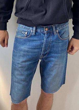 Мужские джинсовые шорты straight fit3 фото