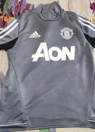 Футбольна кофта adidas fc manchester united1 фото