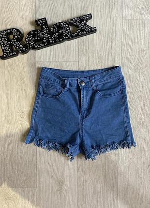 Шорты синего цвета