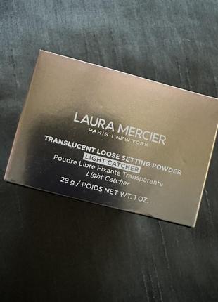 Laura mercier translucent loose setting powder light catcher 29 g / фиксирующая рассыпная пудра2 фото