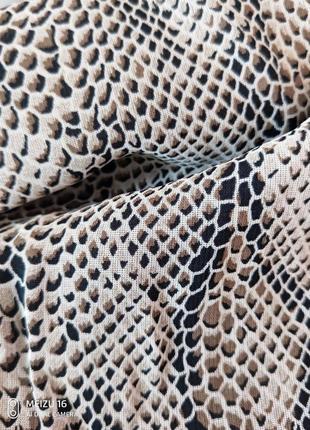 Платье сарафан в змеиный принт макси длина5 фото