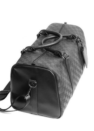 Якісна чоловіча міська сумка на плече, велика та містка дорожня сумка для ручної поклажі з ручкою3 фото