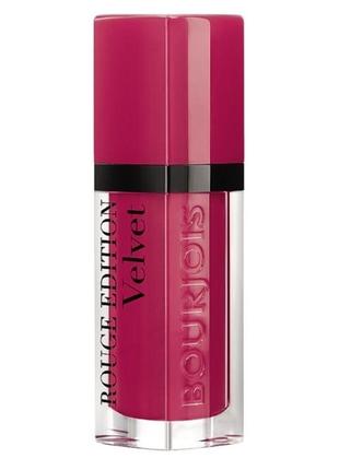 Жидкая помада bourjois rouge edition velvet