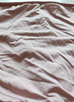 Пастельные трусы женские розовые хипстеры атласные шелковые трусики слипы слиппы