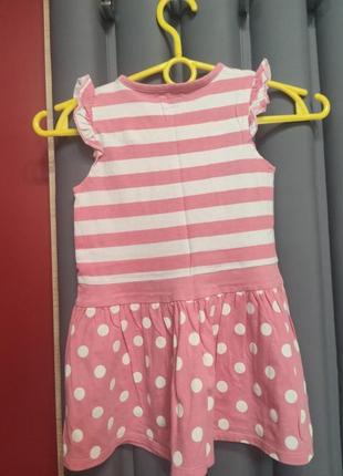 Летнее платье f&amp;f (2/3р) 98см. 2