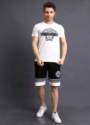 Летний спортивный костюм в стиле versace
