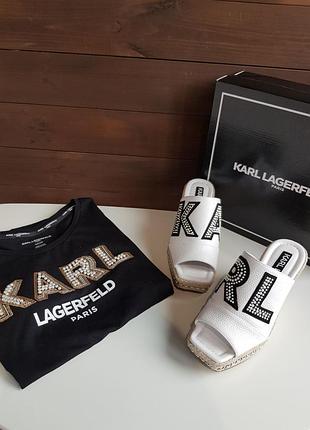 Босоножки karl lagerfeld