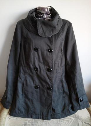 Распродаж! плащик короткий, двубортный, р. 12-14/l-xl