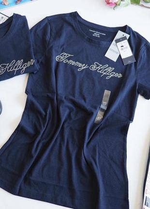 Футболка жіноча tommy hilfiger  футболка женская томмі хілфігер оригінал2 фото