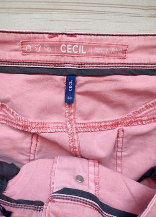 Cecil. джинсы. брюки. розовые джинсы. 33. xl2 фото