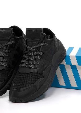 Мужские кроссовки adidas nite jogger black 41-42-43-44-45