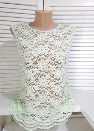 Блуза мереживна