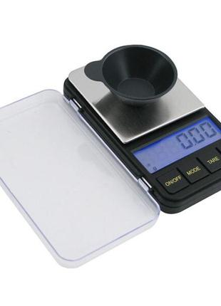 Весы ювелирные digital scale vs - 200 г 0,01 г с чашей, электронные весы для золота, мерная посуда)1 фото