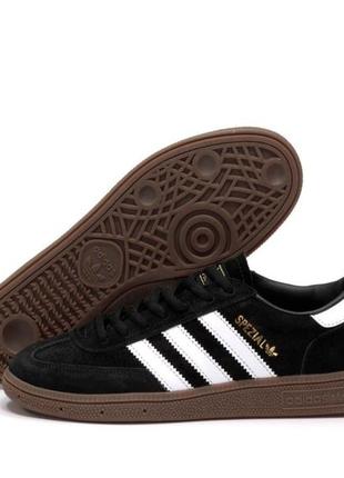 Мужские кроссовки adidas spezial black 41-42-43-44-45