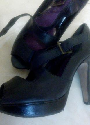 River island туфлы босоножки натур кожа