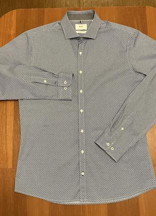 Рубашка мужская brax премиум м хлопок