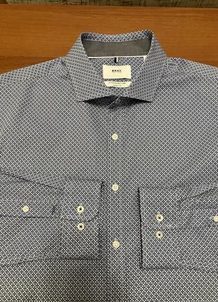 Рубашка мужская brax премиум м хлопок
