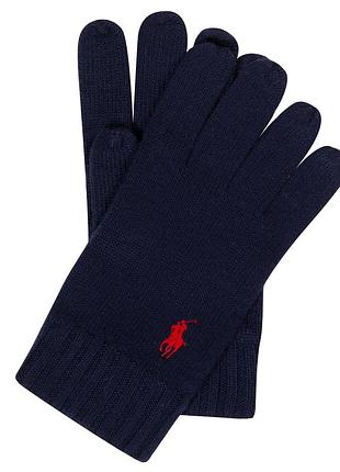 Перчатки шерсть polo ralph lauren