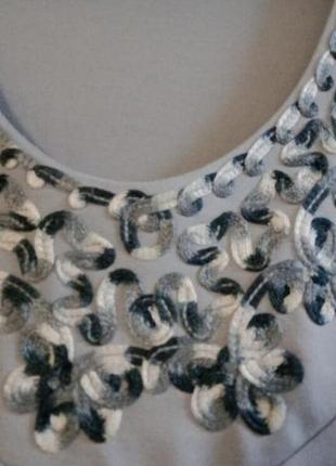 Женская трикотажная блуза из джерси, футболка с длинным рукавом лонгслив большой размер 58-623 фото
