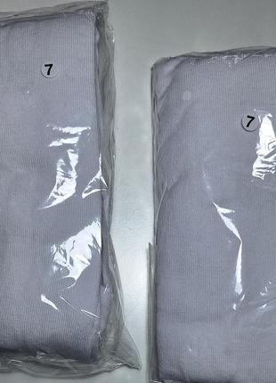 Детские хлопковые колготки белые однотонные  7-8 лет 122-128 см. колготы детские белые демисезонные тонкие 7-8 лет 122-128 см