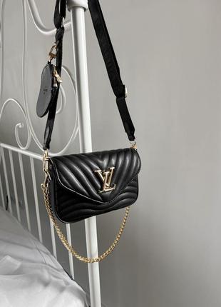 Lv wave multi pochette black