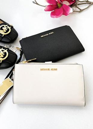 Гаманець жіночий michael kors jet set travel lg double zip wrstlt оригінал