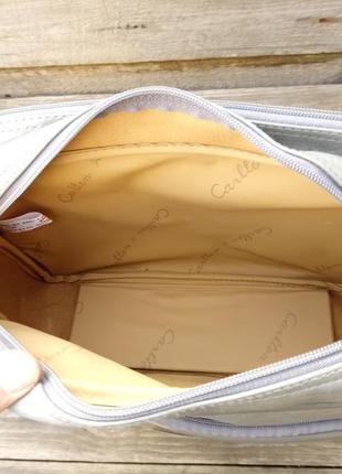 Carlton сумка мессенджер мужская серая винил портфель мужская8 фото