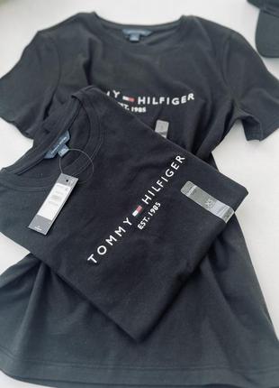 Футболка жіноча tommy hilfiger irredescent футболка женская томми хилфигер оригінал4 фото